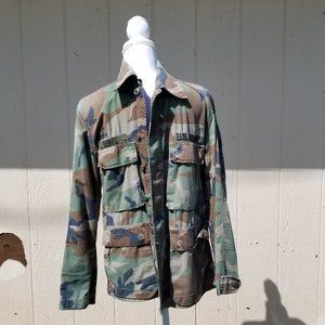 Vintage Army Camo Jacket